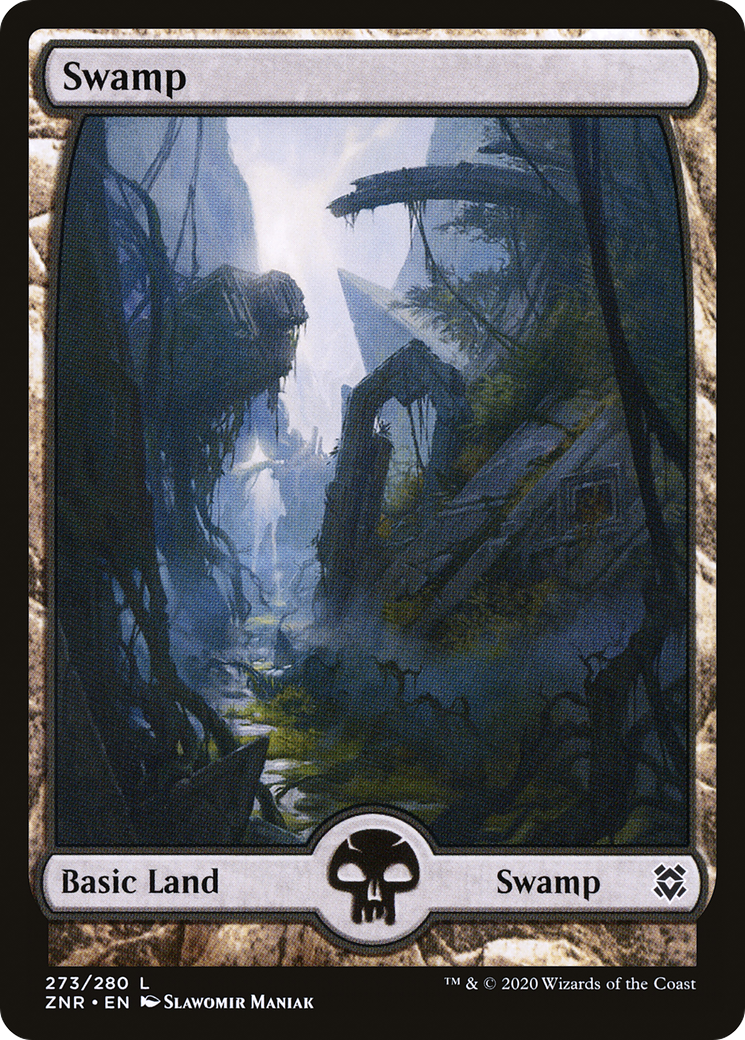 {B}[ZNR 273] Swamp (273) [Zendikar Rising]