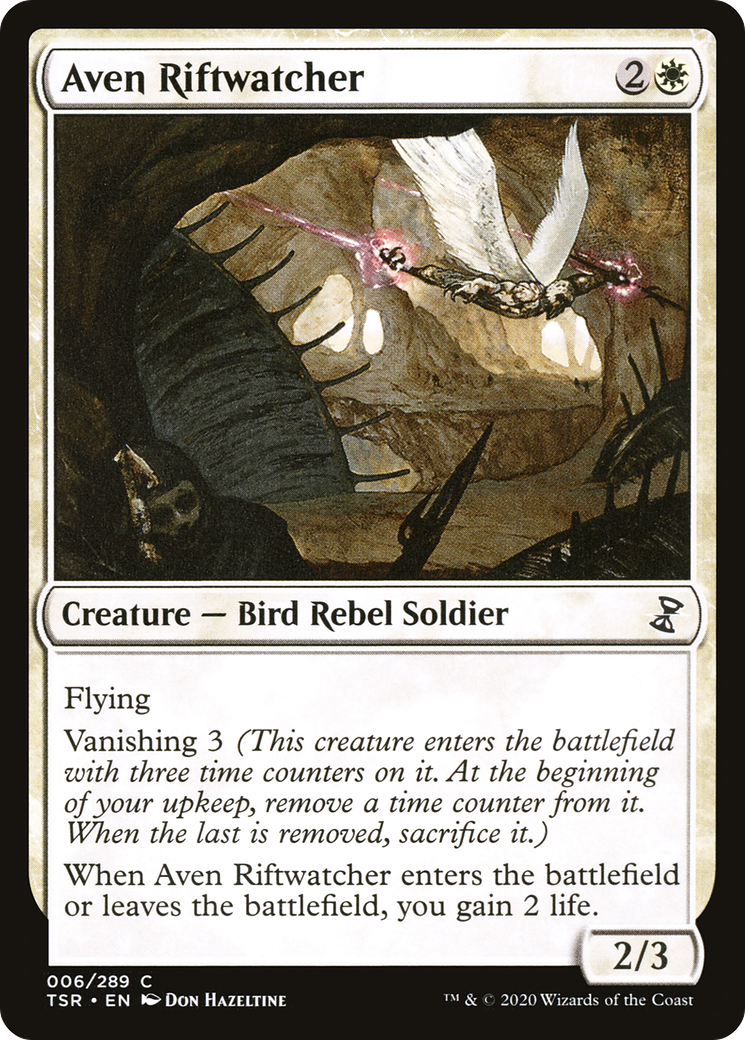 {C} Aven Riftwatcher [Time Spiral Remastered][TSR 006]