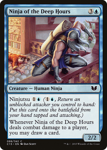 {C} Ninja of the Deep Hours [Commander 2015][C15 099]