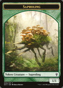 {T} Saproling // Elf Knight Double-sided Token [Guilds of Ravnica Guild Kit Tokens][TGK1 008]
