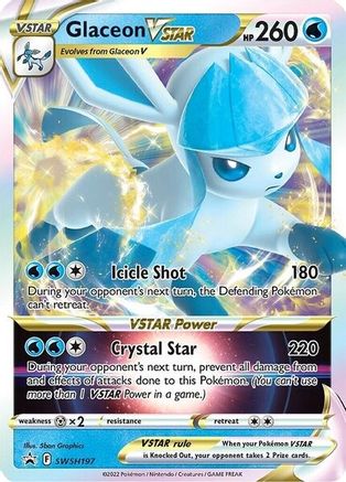 [PKM-R] Glaceon VSTAR (SWSH197) [Sword & Shield: Black Star Promos]