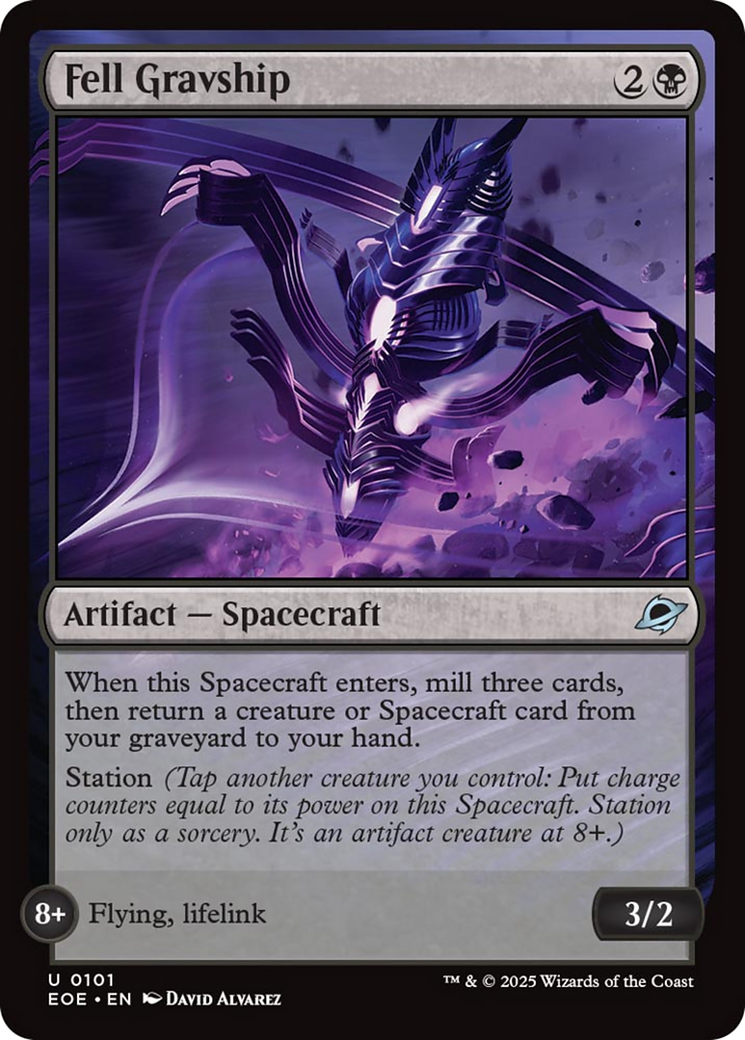 {@@ EOE C} Fell Gravship [Edge of Eternities][EOE 101]