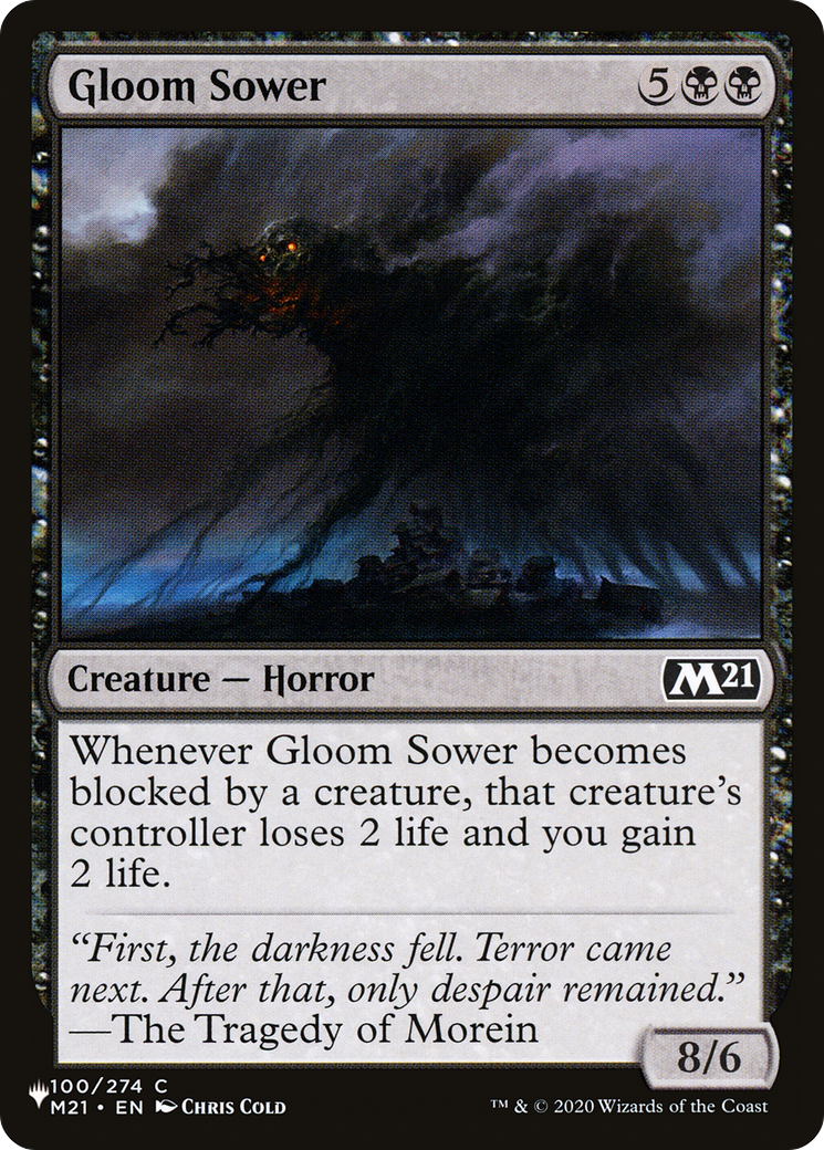 Gloom Sower [LIST 100/274]