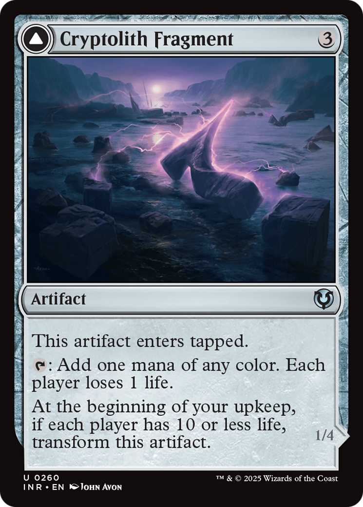{C} Cryptolith Fragment // Aurora of Emrakul [Innistrad Remastered][INR 260]