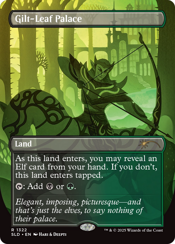 Gilt-Leaf Palace [SLD-1322]  (Borderless) Foil