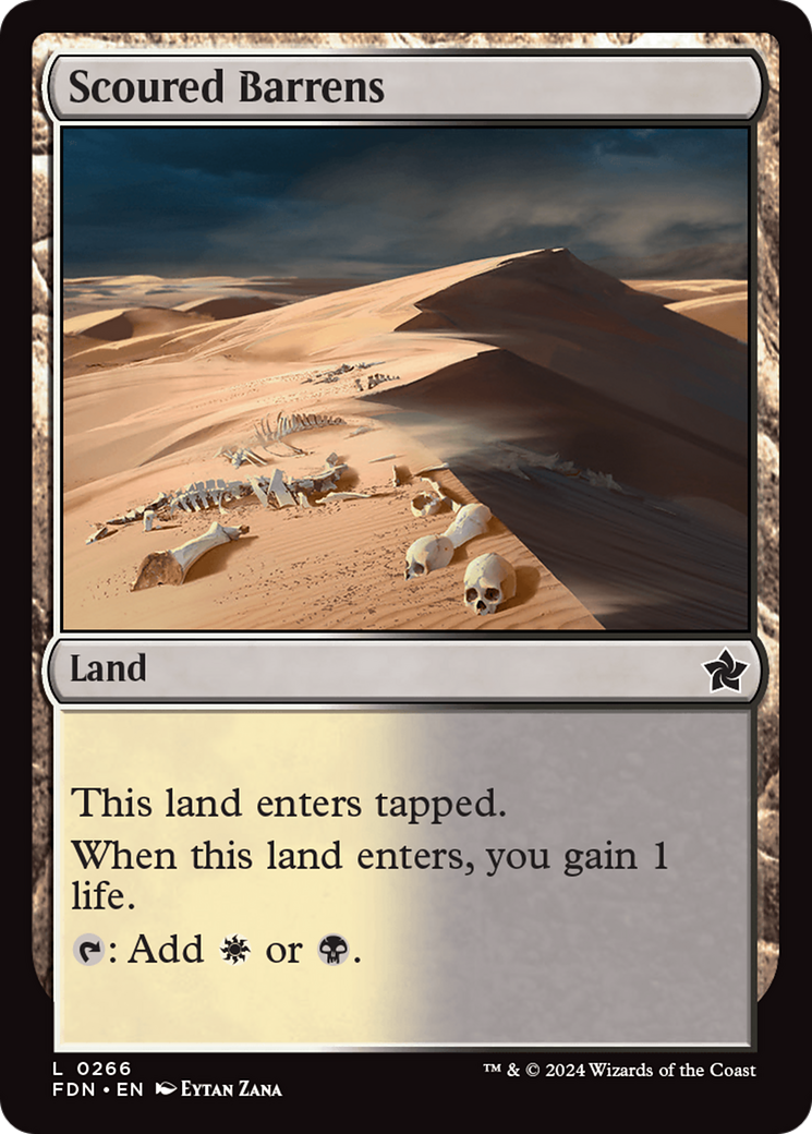 {@C} Scoured Barrens [Foundations][FDN 266]