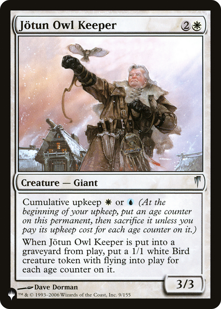 {C} Jötun Owl Keeper [LIST CSP-9]