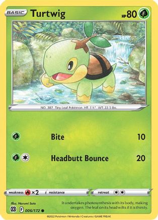 [PKM] Turtwig (006/172) [Sword & Shield: Brilliant Stars]