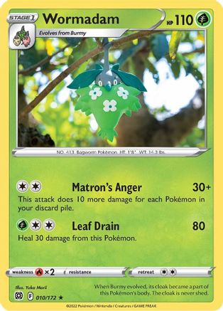 [PKM] Wormadam (010/172) [Sword & Shield: Brilliant Stars]