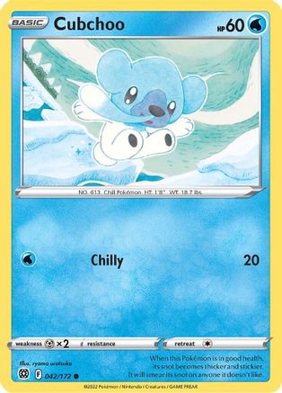 [PKM-C] Cubchoo (042/172) [Sword & Shield: Brilliant Stars]