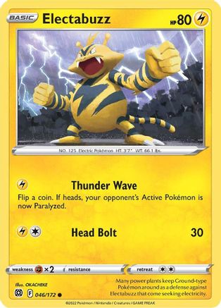 [PKM] Electabuzz (046/172) [Sword & Shield: Brilliant Stars]