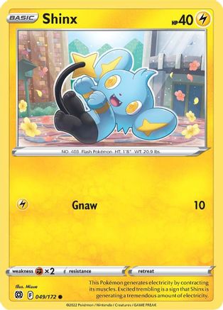 [PKM] Shinx (049/172) [Sword & Shield: Brilliant Stars]