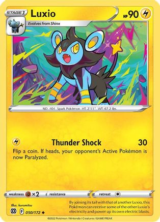 [PKM-C] Luxio (050/172) [Sword & Shield: Brilliant Stars]