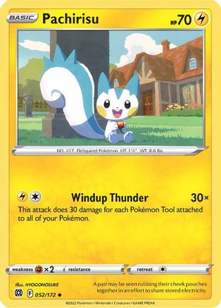 [PKM] Pachirisu (052/172) [Sword & Shield: Brilliant Stars]