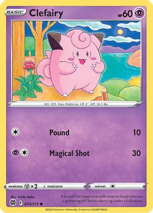 [PKM-C] Clefairy (053/172) [Sword & Shield: Brilliant Stars]