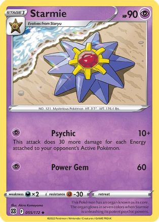 [PKM-C] Starmie (055/172) [Sword & Shield: Brilliant Stars]