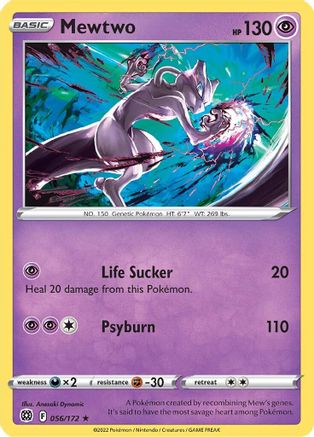 [PKM] Mewtwo (056/172) [Sword & Shield: Brilliant Stars]