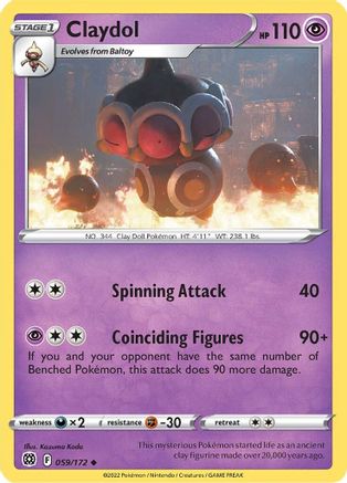 [PKM] Claydol (059/172) [Sword & Shield: Brilliant Stars]