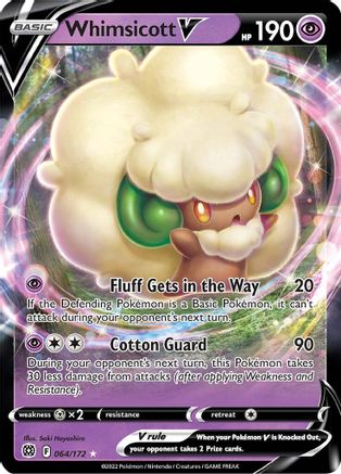 [PKM] Whimsicott V (064/172) [Sword & Shield: Brilliant Stars]