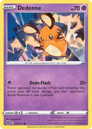 [PKM] Dedenne (067/172) [Sword & Shield: Brilliant Stars]