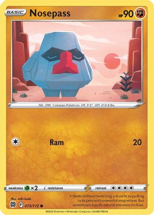 [PKM] Nosepass (073/172) [Sword & Shield: Brilliant Stars]