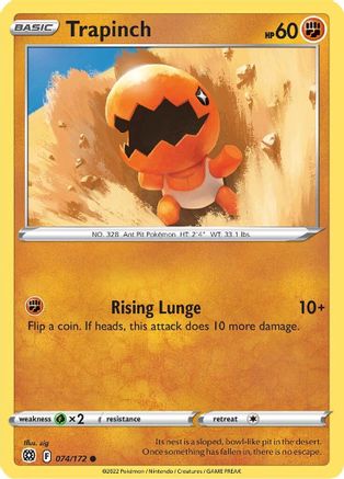 [PKM] Trapinch (074/172) [Sword & Shield: Brilliant Stars]