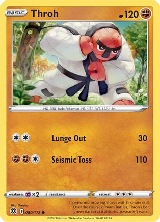 [PKM] Throh (080/172) [Sword & Shield: Brilliant Stars]