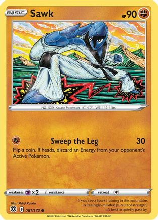 [PKM] Sawk (081/172) [Sword & Shield: Brilliant Stars]