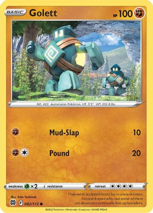 [PKM] Golett (082/172) [Sword & Shield: Brilliant Stars]