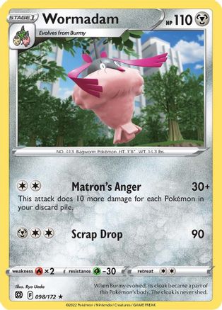 [PKM] Wormadam (098/172) [Sword & Shield: Brilliant Stars]