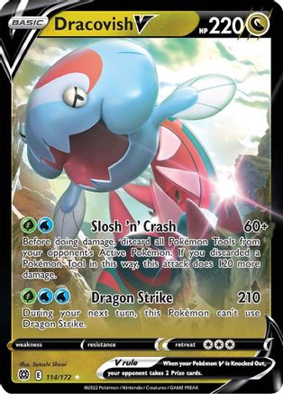 [PKM-R] Dracovish V (114/172) [Sword & Shield: Brilliant Stars]