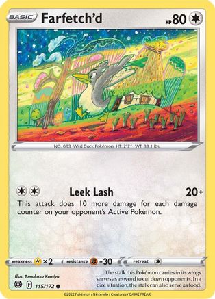 [PKM-C] Farfetch'd (115/172) [Sword & Shield: Brilliant Stars]
