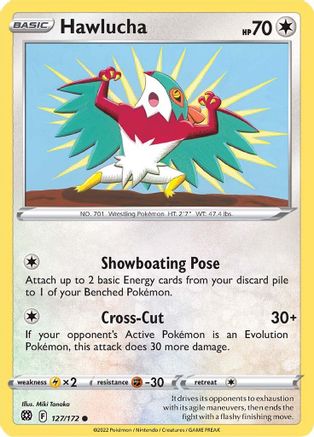 [PKM-C] Hawlucha (127/172) [Sword & Shield: Brilliant Stars]