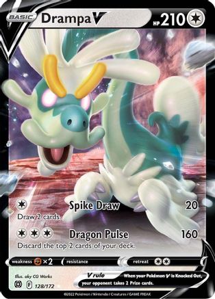 [PKM] Drampa V (128/172) [Sword & Shield: Brilliant Stars]