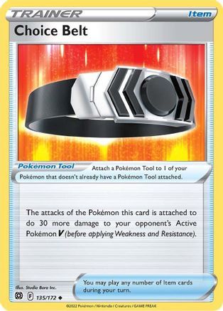 [PKM] Choice Belt (135/172) [Sword & Shield: Brilliant Stars]