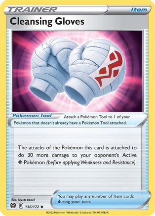 [PKM] Cleansing Gloves (136/172) [Sword & Shield: Brilliant Stars]