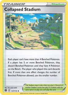 [PKM] Collapsed Stadium (137/172) [Sword & Shield: Brilliant Stars]