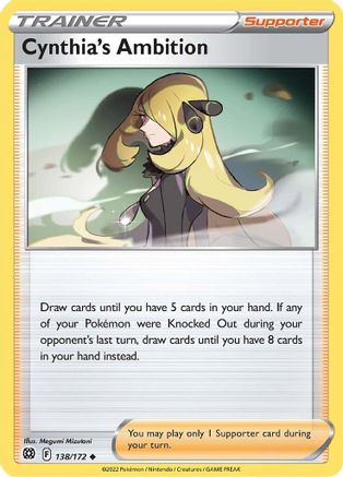 [PKM] Cynthia's Ambition (138/172) [Sword & Shield: Brilliant Stars]