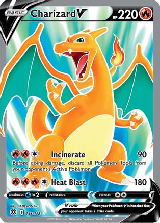 [PKM-R] Charizard V (153/172) [Sword & Shield: Brilliant Stars]