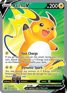 [PKM] Raichu V (158/172) [Sword & Shield: Brilliant Stars]