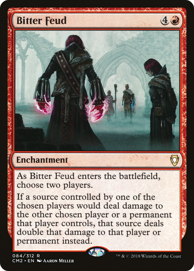 {R} Bitter Feud [Commander Anthology Volume II][CM2 084] - Misty Mountain Games