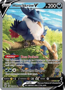 [PKM] Honchkrow V (162/172) [Sword & Shield: Brilliant Stars]