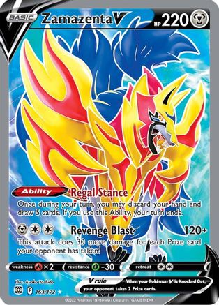 [PKM-R] Zamazenta V (163/172) [Sword & Shield: Brilliant Stars]