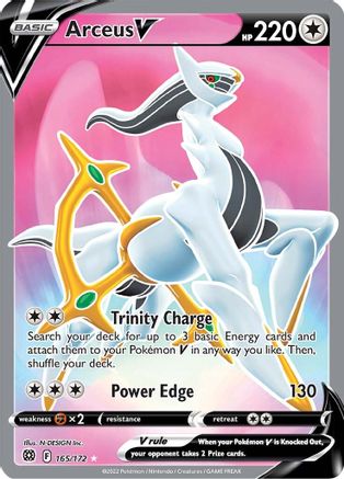 [PKM-R] Arceus V (165/172) [Sword & Shield: Brilliant Stars]