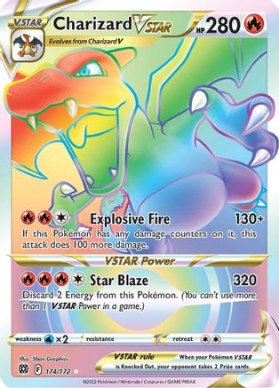 [PKM-R] Charizard VSTAR (174/172) [Sword & Shield: Brilliant Stars]