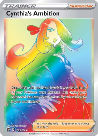[PKM] Cynthia's Ambition (178/172) [Sword & Shield: Brilliant Stars]