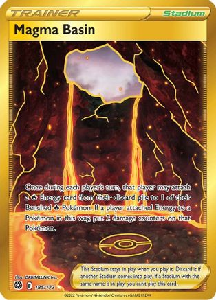 [PKM] Magma Basin (185/172) [Sword & Shield: Brilliant Stars]