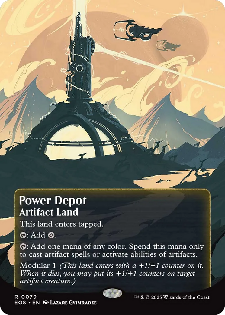 {R} Power Depot (0079) (Poster) [Edge of Eternities: Stellar Sights][EOS 079]