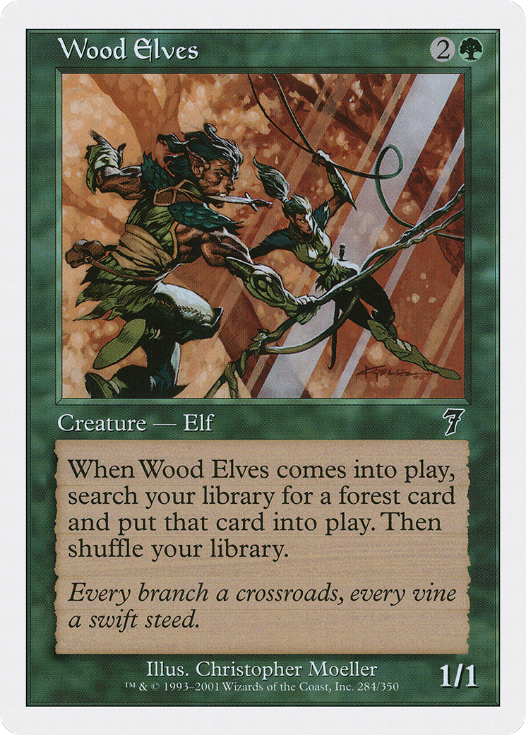 {C} Wood Elves [Seventh Edition][7ED 284]