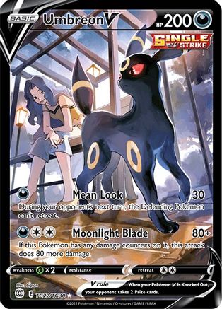 [PKM-R] Umbreon V (TG22/TG30) [Sword & Shield: Brilliant Stars]